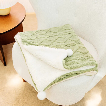 Hippie dog (hipidog) pet blanket cat blanket winter cat dog blanket small quilt cat nest cat mat warm sleeping mat floor mat warm winter green m 45*55cm