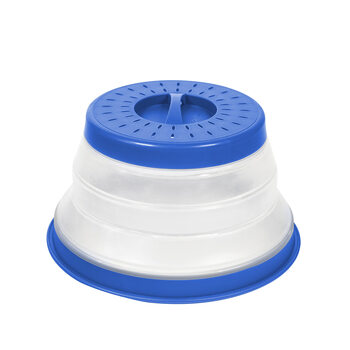 Tovolo small foldable microwave splash cover silicone food protector