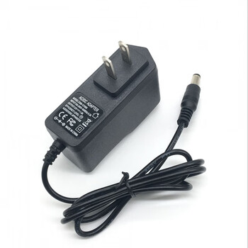 Suitable for dingtalk smart punch card machine m1x w1x m2 face recognition attendance machine charger power cord 12v 12v1a one meter cable