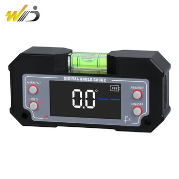 Weidu (wd) weidu wd weidu wd mini dual-axis digital inclinometer with strong magnetic angle ruler electronic level high precision mini digital inclinometer (ordinary model)