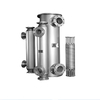 Jiangxing j spiral wound tube heat exchanger shell and tube 304316 stainless steel radiator condenser heat exchanger unit 1 flat-100 flat 800mm*133mm