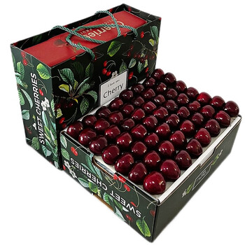 Lijing guomi 3j cherry big cherry fresh cherry big cherry seasonal fruit for pregnant women next day delivery from many places cherry 1 jin (net weight) big mac big fruit 3j 30-32mm