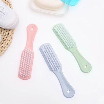 Plastic small shoe brush, shoe cleaning brush, shoe cleaning brush, laundry brush, multi-functional home brush, 1 random color