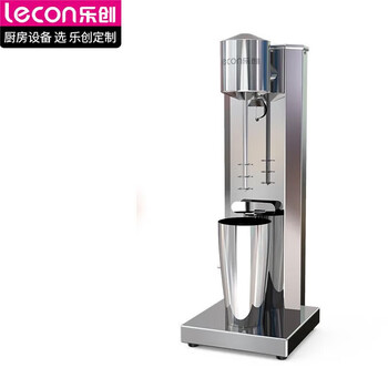 Lecon milkshake machine commercial electric milk foaming milk tea blender milk capping machine portable milk tea blender single head model | milkshake machine