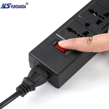 Single-phase 220v household power filter ac bipolar purification anti-interference isolator cw4l2-10a-l cw4l2-3a-l+4-position power strip