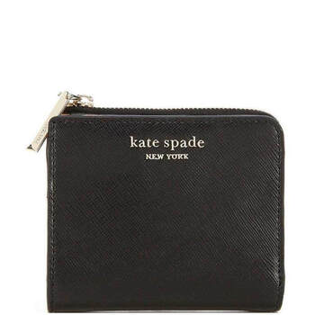 Kate spade new york women's wallet card bag short cowhide zipper temperament 20048190 bj black