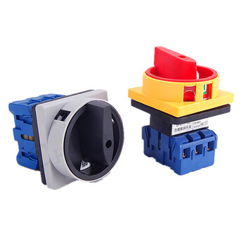 Load break switch sfd11-25a knob 32a three-phase power cutoff sfd11-63 rotary switch 3p 100a