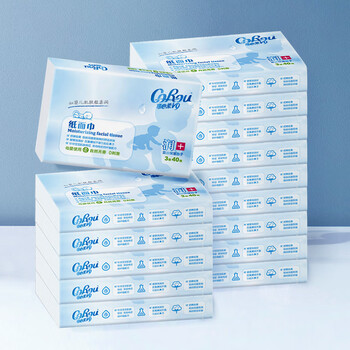Kexinrou baby tissues 3 layers 40 packs*15 pack