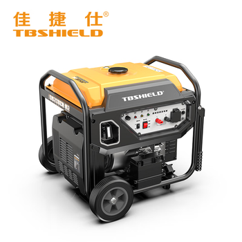 Jiajiesi j9500ioe open frame variable frequency gasoline generator (8kw) electric start