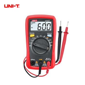 Uni-t multimeter, digital pocket digital multimeter, small digital display multimeter, electrician multimeter, ut-33a+ automatic range + measurable capacitance