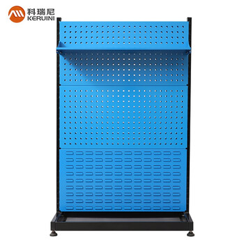Corini cold-rolled steel double-sided hardware rack auto repair workshop tool rack material rack tool wall hanging board tool display rack hole board hanger jzkar-2624p blue can be customized