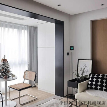 Vinoa stainless steel door cover door frame extremely narrow window cover edging balcony pass aluminum alloy metal titanium gold line magnesium alloy stainless steel door cover door frame extremely narrow window cover edging balcony