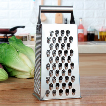 Xinyue kitchen multifunctional household vegetable grater, peeling, inserting and slicing potato shredder, coarse slicing artifact grater, stainless steel round handle