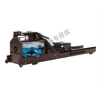 Hualeji water resistance rowing machine commercial household water resistance rowing machine gym solid wood rowing machine boat folding card house walnut basic model/north american imported fas grade oak