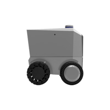 Urban delivery robot blackstone outdoor delivery express takeout autonomous planning path driverless black