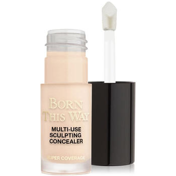 Too faced super concealer multi-purpose shaping concealer born this way to hide pores 3.5ml travel size snow single color 3.5ml