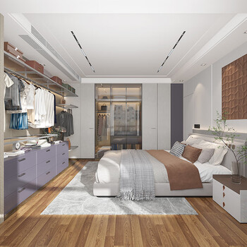 Oubli whole house customized wardrobe bedroom fully equipped cloakroom one cabinet to top locker clothing storage cabinet multi-functional cabinet customization gold actual payment can be deducted from the same amount of payment