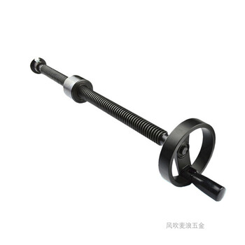 Tlxtt type screw set with handwheel nut, trapezoidal screw, hand-cranked lifting screw, transmission clamp screw, t20/t25 set, t20, 1000 long (with 125 handwheel)