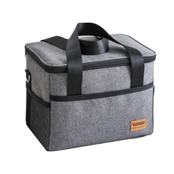 Benchi portable insulated box medical vaccine refrigerated large insulated box breast milk preservation bag outdoor camping lunch ice bag 10 liters + bottom plate + no temperature display