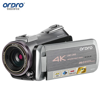 Ordro az50 live broadcast camera 4k high-definition professional video recorder home digital dv camera vlog video conference wedding shooting