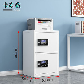 Kanaixin thickened multi-door safe cabinet low cabinet electronic fingerprint smart filing cabinet information cabinet financial office filing cabinet two-door fingerprint password lock