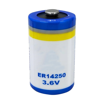 Ouhuayuan er14250 3.6v lithium battery plc programmer positioning instrument battery 1 flat head