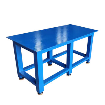 Heavy steel plate workbench mold workshop maintenance table vise assembly platform flying mold table welder iron table customized (contact customer service) 3-5 tons without drawers