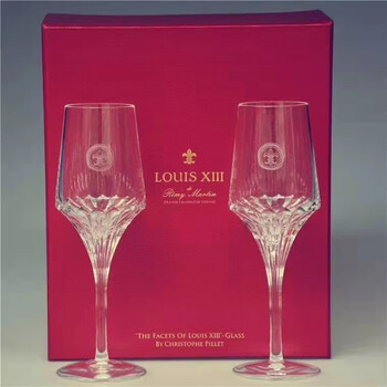 Mengyier (mengyier) brandy glass, french rémy martin louis xiii crystal goblet, double set with gift box