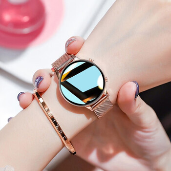 Xiaomi core flagship new chinese valentine's day gift for women smart watch bluetooth call heart rate blood oxygen detection calorie consumption exercise pedometer custom dial couple sports watch gw33 rose gold (bluetooth call + offline payment + heart rate blood pressure and other functions)