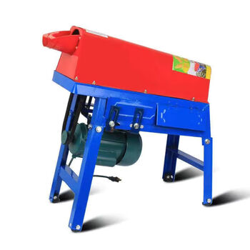 Yunqige customized small electric corn thresher household 220v corn kernel peeling machine bagging threshing separator thickened new single-cylinder corn thresher (with copper core motor)