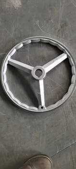 Iron handwheel cast iron chrome-plated handwheel machine tool handwheel round square edge machining center handwheel diameter 80-500mm 320*28, keyway 8, actual outer diameter 307mm