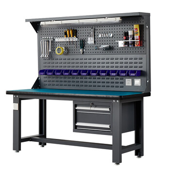 Jingku jk-zx13 heavy-duty fitter workbench anti-static maintenance workshop operation bench stainless steel electrician experimental model inspection bench (dynamic function bench customization fee)