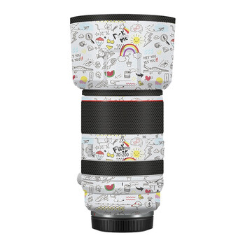 Meibendo suitable for rf70-200 f2.8 l is usm lens protective film sticker skin camouflage cute cartoon rf70-200mm f2.8 tripod not included