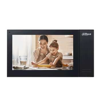 Dahua building video intercom indoor station touch extension vth2521ch/vth2521g/vth2521l dh-vth2421fb/black touch