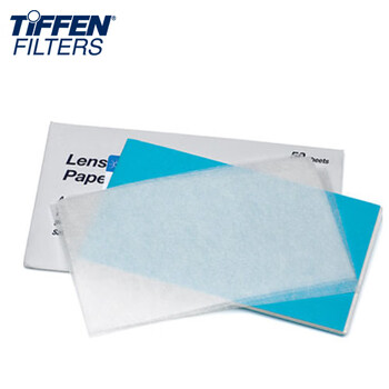 Tiffen american tiffen super soft fiber cleaning paper lens paper industrial instrument wipe paper optical glass glasses screen dry paper towel 50 sheets original kodak ek1546027t 1 pack of 50 sheets