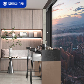 Wilson huijiabao 110 qihang series aluminum alloy exterior casement window with gauze broken bridge bedroom window living room enclosed balcony window fixed position (yuan/square meter) does not include opening fan