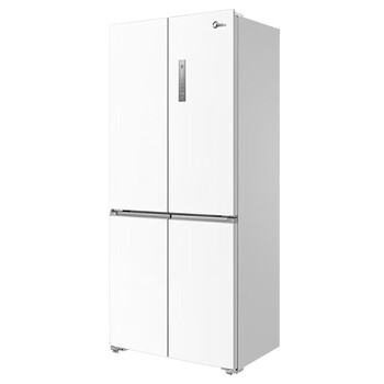 Midea cross-door four-door first-class energy-efficiency smart dual-frequency air-cooled, frost-free and odor-free dual-system household refrigerator 515 liters recommended mr-540wspze white