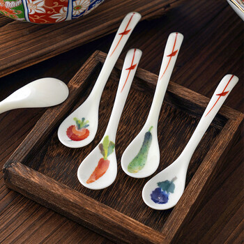 Mino ware japanese ceramic coffee spoon set dessert spoon spoon tableware home cute imported from japan cute cat