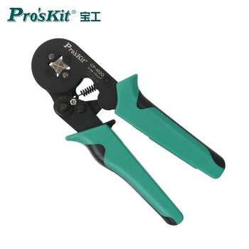 Baogong (pro skit) cp-462g four-sided self-adjusting wire pliers tubular european terminal crimping pliers