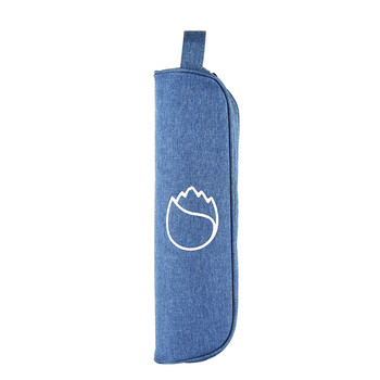 Pupan red wine ice bag freshore thickened red wine insulation bag waterproof ice bag insulation bag wine insulation bag single bottle red wine bag denim blue