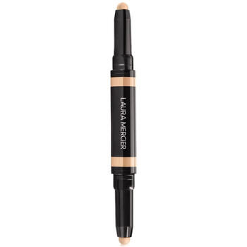 Laura mercier 2-in-1 double-headed multi-function concealer stick to brighten the eye area, cover blemishes, even skin tone, and have a natural soft focus effect 1n os
