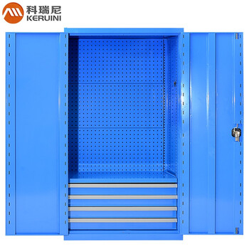 Corini jzkf14003-5015 heavy-duty tool cabinet metal cabinet workshop double-door storage cabinet can be customized