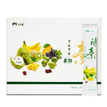 Meiyunsen enzyme fruit powder jelly oriental rhyme fruit and vegetable enzyme jelly strips fruit and vegetable enzyme powder herbal fruit and vegetable tablets candy fruit powder 10 bags * 5 boxes