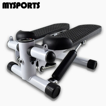 Mysports in-situ step machine home indoor fitness equipment twist waist up and down left and right foot machine multi-functional step machine foot pedal stepper step jogging machine walking machine tbj001 step machine black