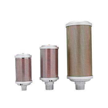 Guanzhou (guanzhou) compressed air xy-05 adsorption dryer silencer exhaust silencer pneumatic diaphragm pump 20/15/12 xy-40 4-inch interface dn100