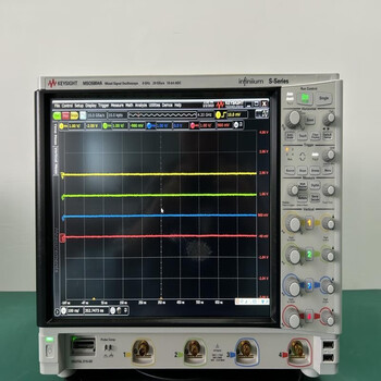 Keysight used msos804a oscilloscope, 8ghz bandwidth, 20g sampling rate
