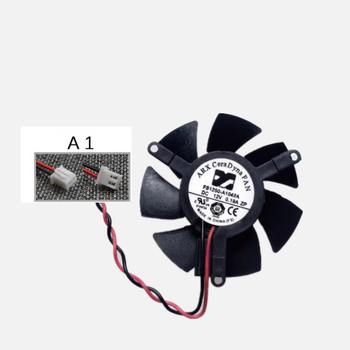 Original lenovo baolongda gt730 knife card bright machine graphics card radiator fan single fan a1 interface