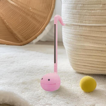 Otamatone minghe electric electronic music tadpole medium erhu instrument children's beginner music enlightenment teaching new year's gift strawberry pink medium