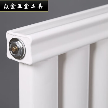 Qinkai radiator thickened carbon steel household radiator civil central heating water heating radiator heater 550mm total height center distance 50cm 20-column set length 200cm (thickened)