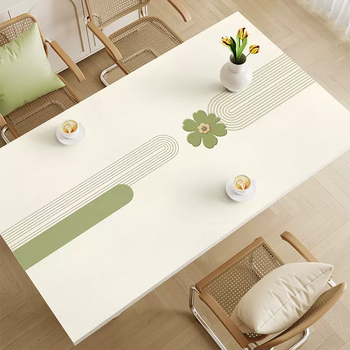 Yusenyi small fresh table mat waterproof and oil-proof table cloth anti-scalding insulated pvc disposable desktop protective pad coffee table fengqinghuaqing 70cmx140cm